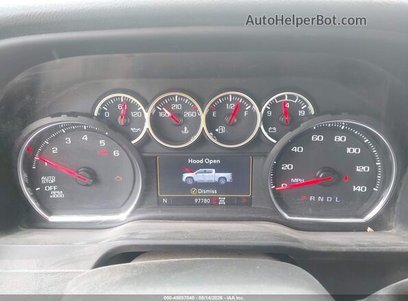 1GCUYAED7NZ215938 2022 CHEVROLET SILVERADO Белый Вид задних сидений