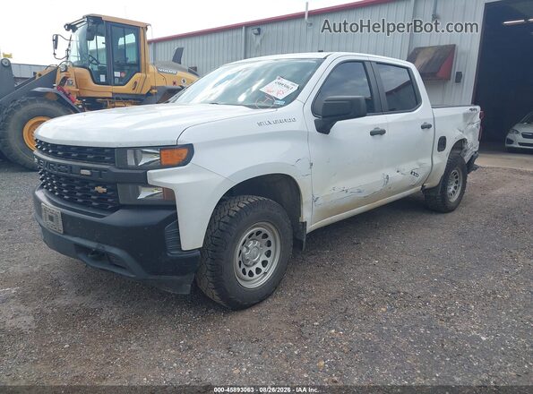 1GCUYAEF2KZ169576 2019 CHEVROLET SILVERADO White Передня ліва чверть