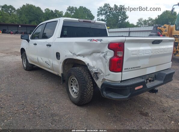 1GCUYAEF2KZ169576 2019 CHEVROLET SILVERADO White Задня ліва чверть