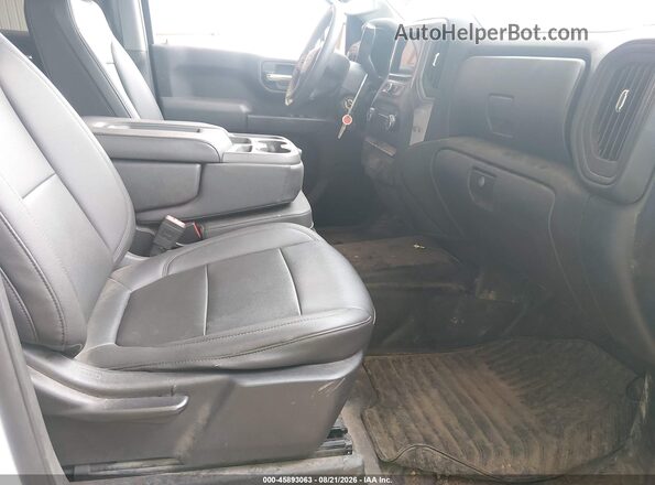 1GCUYAEF2KZ169576 2019 CHEVROLET SILVERADO White Вид салону спереду