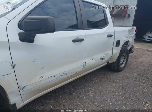 1GCUYAEF2KZ169576 2019 CHEVROLET SILVERADO White Вид спереду