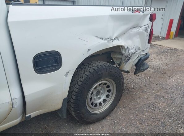 1GCUYAEF2KZ169576 2019 CHEVROLET SILVERADO White 