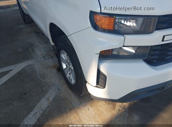 1GCUYAEF4KZ178604 2019 CHEVROLET SILVERADO Белый Вид спереди