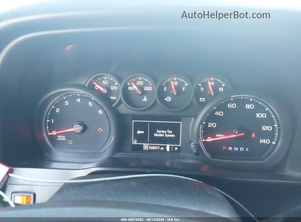 1GCUYAEF4KZ178604 2019 CHEVROLET SILVERADO Белый Вид задних сидений