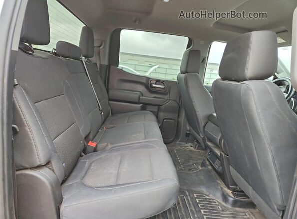 1GCUYAEF5KZ323990 2019 CHEVROLET SILVERADO White Вид задніх сидінь