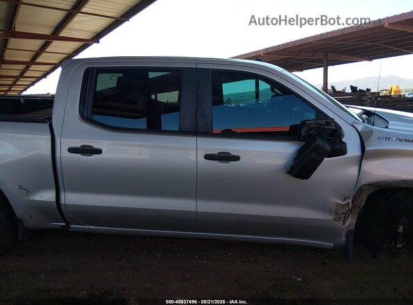 1GCUYAEF6MZ312600 2021 CHEVROLET SILVERADO Silver Rear interior view