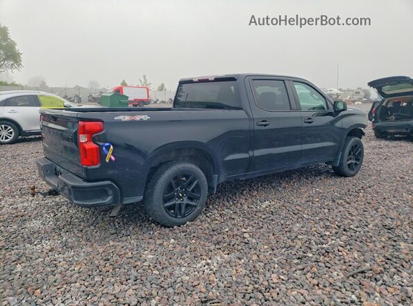 1GCUYAEF9MZ224091 2021 CHEVROLET SILVERADO Black უკანა მარჯვენა
