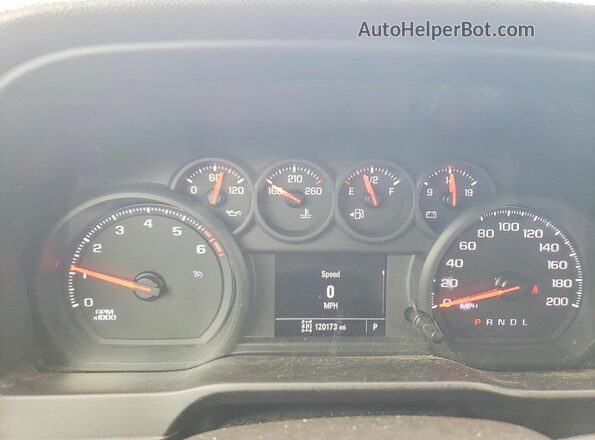 1GCUYAEF9MZ224091 2021 CHEVROLET SILVERADO Black ხელსაწყოთა პანელის ხედი