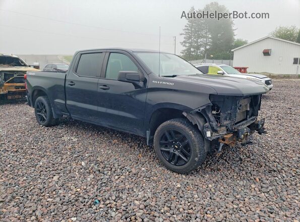 1GCUYAEF9MZ224091 2021 CHEVROLET SILVERADO Black წინა მარჯვენა