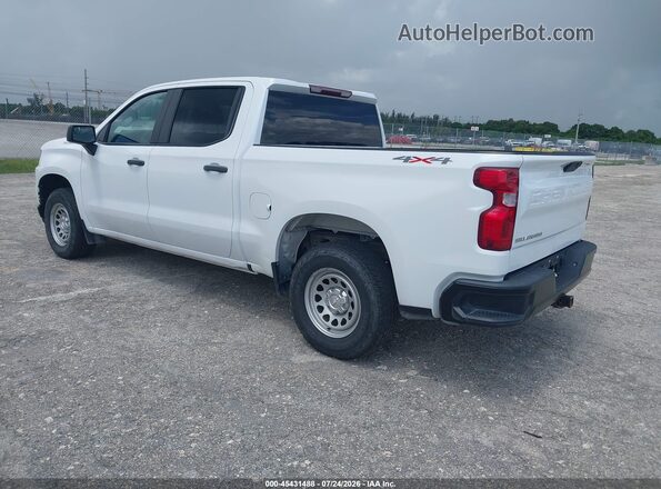 1GCUYAEFXKZ378399 2019 CHEVROLET SILVERADO White Задня ліва чверть