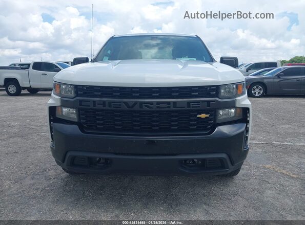 1GCUYAEFXKZ378399 2019 CHEVROLET SILVERADO White Вид спереду