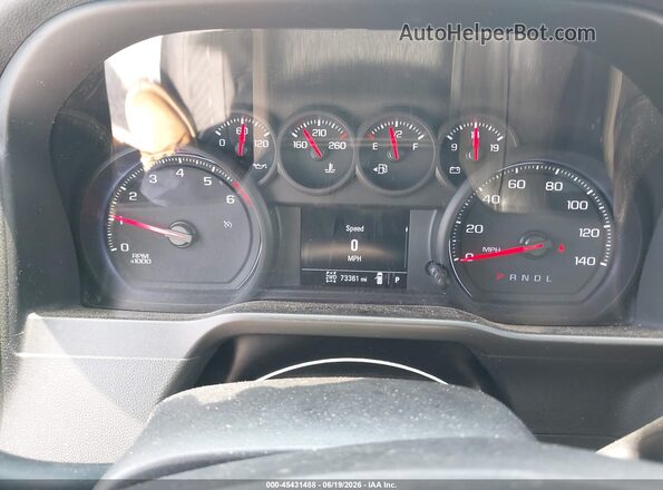 1GCUYAEFXKZ378399 2019 CHEVROLET SILVERADO White Вид задніх сидінь