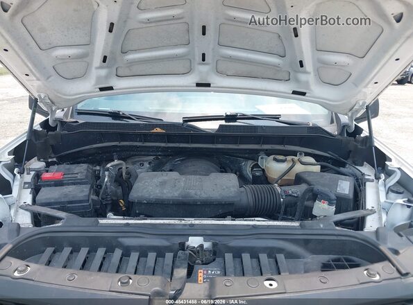 1GCUYAEFXKZ378399 2019 CHEVROLET SILVERADO White Вид ззаду