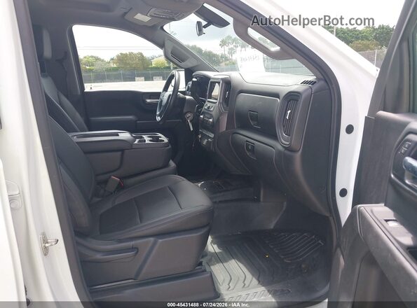 1GCUYAEFXKZ378399 2019 CHEVROLET SILVERADO White Вид салону спереду