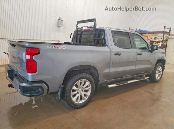 1GCUYBEF8MZ245424 2021 CHEVROLET SILVERADO Gray Tył prawy