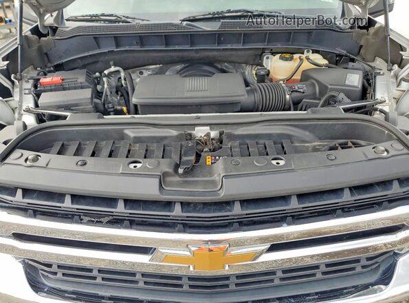 1GCUYDED0KZ116083 2019 CHEVROLET SILVERADO Silver Widok wnętrza z tyłu