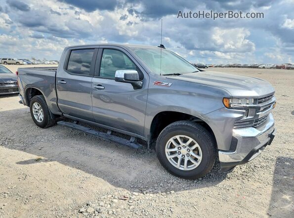 1GCUYDED0MZ208698 2021 CHEVROLET SILVERADO Серый Передняя правая четверть