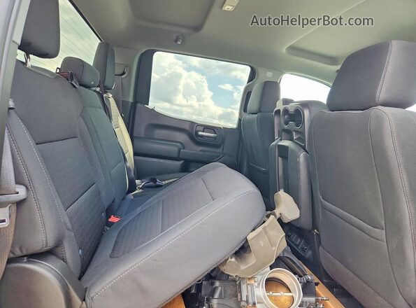 1GCUYDED0MZ208698 2021 CHEVROLET SILVERADO Серый Вид задних сидений