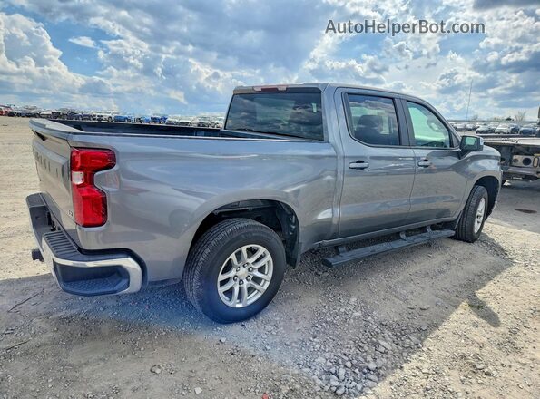 1GCUYDED0MZ208698 2021 CHEVROLET SILVERADO Серый Задняя правая четверть