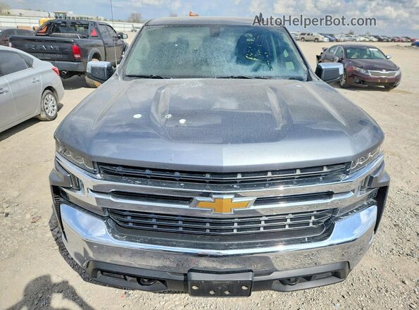 1GCUYDED0MZ208698 2021 CHEVROLET SILVERADO Серый Вид спереди