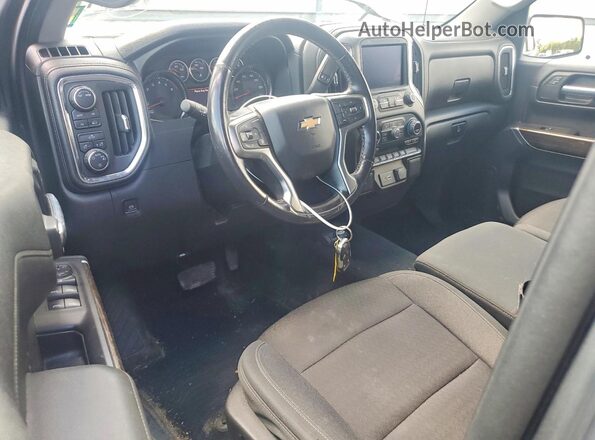 1GCUYDED1MZ351921 2021 CHEVROLET SILVERADO Silver Вид панелі приладів