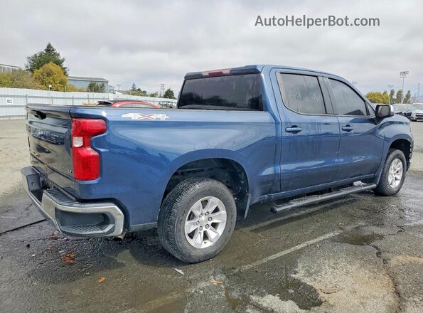 1GCUYDED2LZ277844 2020 CHEVROLET SILVERADO Blue Rear right