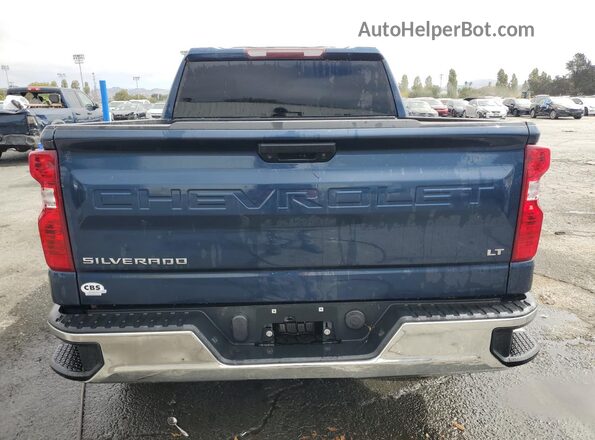 1GCUYDED2LZ277844 2020 CHEVROLET SILVERADO Blue VIN sticker view
