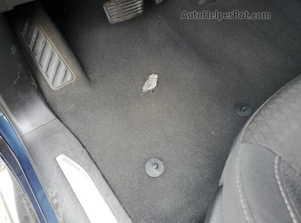 1GCUYDED2LZ277844 2020 CHEVROLET SILVERADO Blue 360 interior view