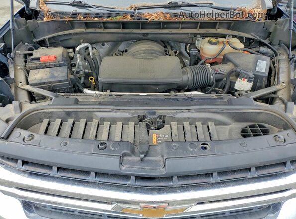 1GCUYDED2LZ277844 2020 CHEVROLET SILVERADO Blue Rear interior view
