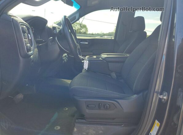 1GCUYDED2MZ206158 2021 CHEVROLET SILVERADO Серый Вид салона спереди