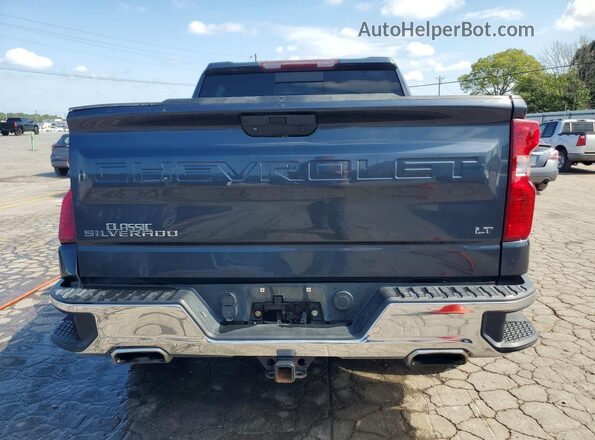1GCUYDED2MZ206158 2021 CHEVROLET SILVERADO Серый Вид сзади