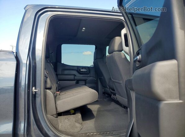 1GCUYDED2MZ206158 2021 CHEVROLET SILVERADO Серый Вид задних сидений
