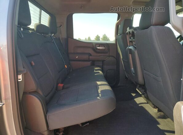 1GCUYDED3LZ333256 2020 CHEVROLET SILVERADO Серый Вид задних сидений