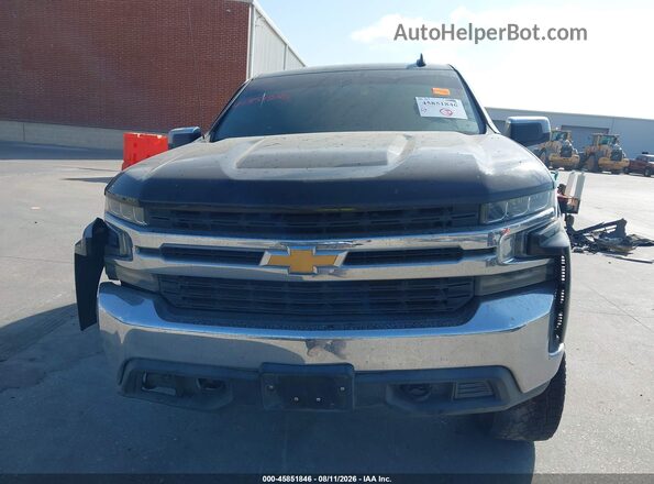 1GCUYDED4KZ131542 2019 CHEVROLET SILVERADO Black ხელსაწყოთა პანელის ხედი