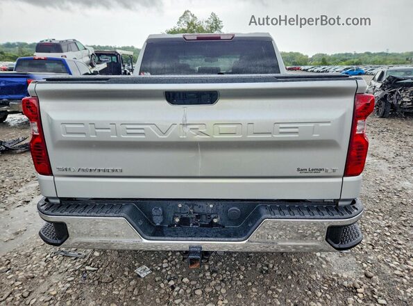 1GCUYDED4KZ149085 2019 CHEVROLET SILVERADO Silver Հետևի տեսք