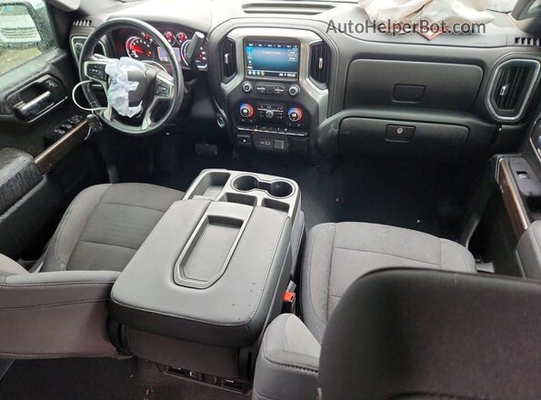 1GCUYDED4KZ149085 2019 CHEVROLET SILVERADO Silver Առջևի վահանակի տեսք