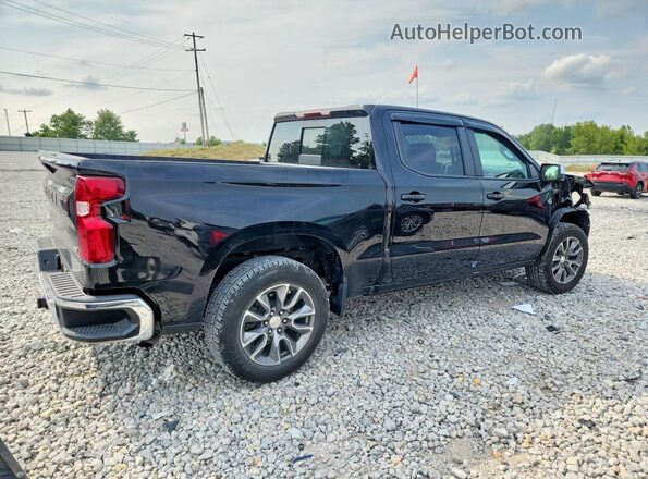 1GCUYDED4MZ330349 2021 CHEVROLET SILVERADO Black უკანა მარჯვენა