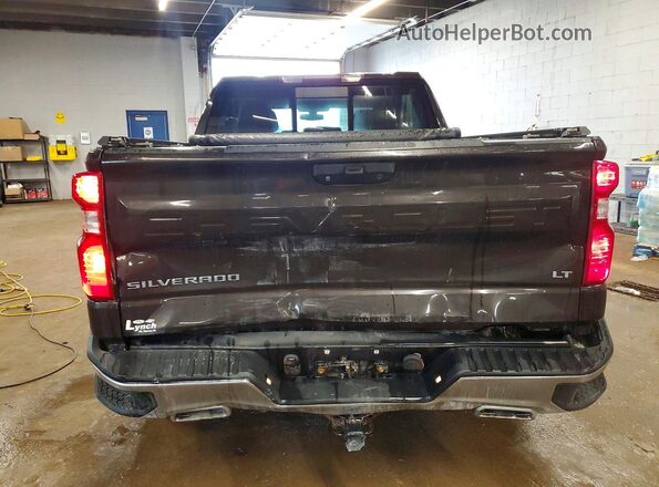 1GCUYDED8KZ150210 2019 CHEVROLET SILVERADO Коричневый Вид сзади