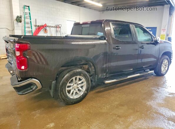 1GCUYDED8KZ150210 2019 CHEVROLET SILVERADO Коричневый Задняя правая четверть