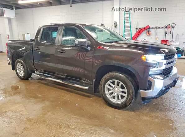 1GCUYDED8KZ150210 2019 CHEVROLET SILVERADO Коричневый Передняя правая четверть