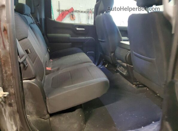 1GCUYDED8KZ150210 2019 CHEVROLET SILVERADO Коричневый Вид задних сидений