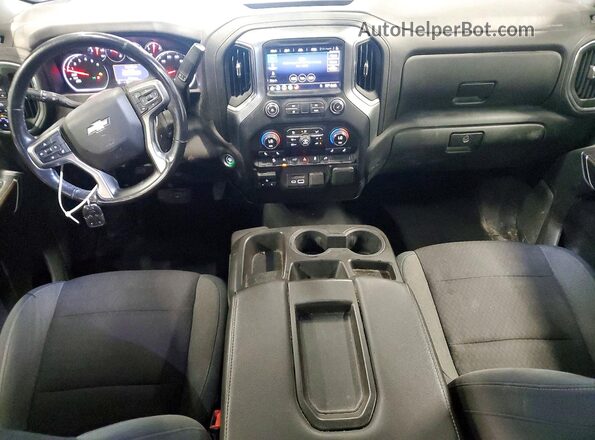 1GCUYDED8KZ150210 2019 CHEVROLET SILVERADO Коричневый Вид панели приборов