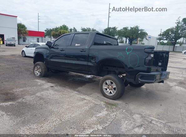 1GCUYDED8LZ201075 2020 CHEVROLET SILVERADO Черный Задняя левая четверть