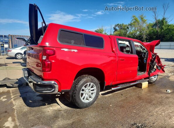 1GCUYDED8MZ381658 2021 CHEVROLET SILVERADO Red Trasero derecho