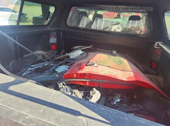 1GCUYDED8MZ381658 2021 CHEVROLET SILVERADO Red Vista del compartimento del motor