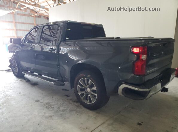 1GCUYDED9MZ152132 2021 CHEVROLET SILVERADO Black Rear left