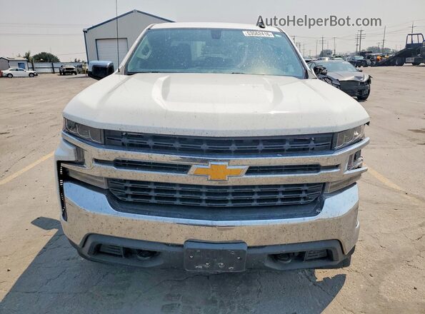 1GCUYDET6MZ377518 2021 CHEVROLET SILVERADO White Front view