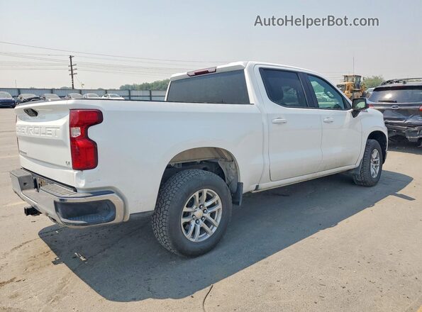 1GCUYDET6MZ377518 2021 CHEVROLET SILVERADO White Rear right