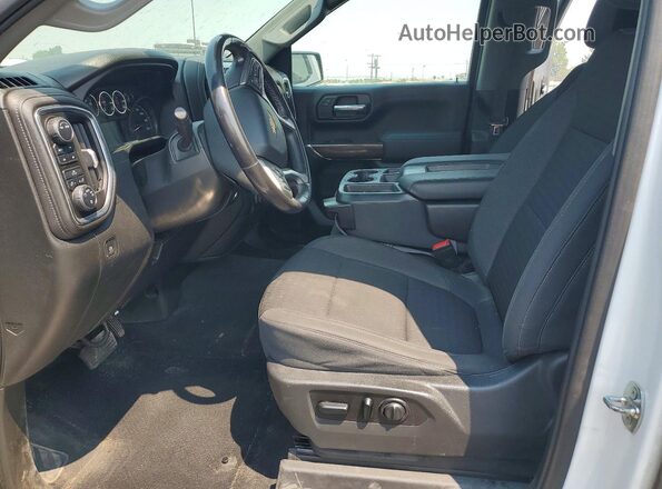 1GCUYDET6MZ377518 2021 CHEVROLET SILVERADO White Front interior view