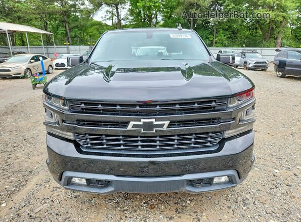 1GCUYEED0KZ386078 2019 CHEVROLET SILVERADO Black Vista frontal